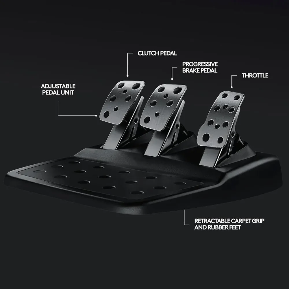 Logitech G29 Driving Force Racing Wheel and Floor Pedals Real Force Feedback gam